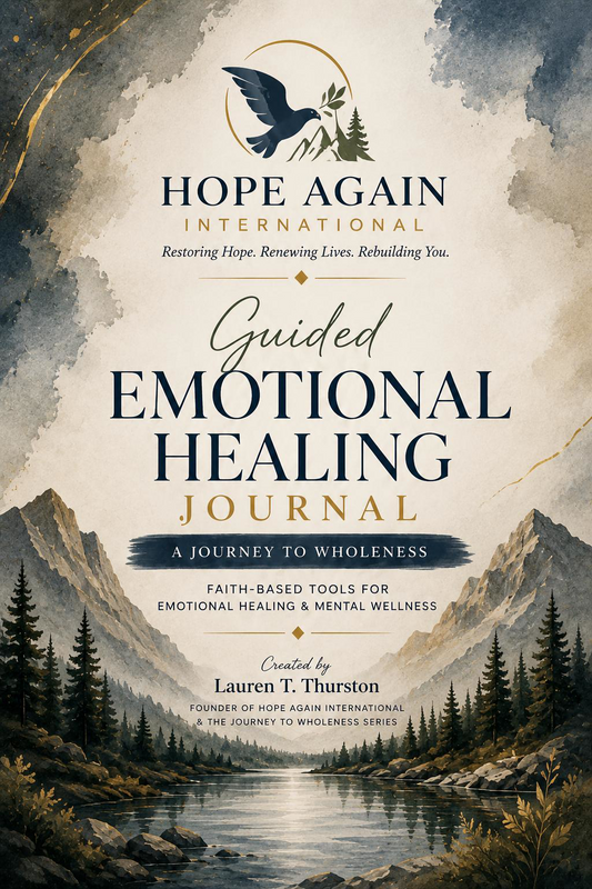 Men's Guided Emotional Healing Journal